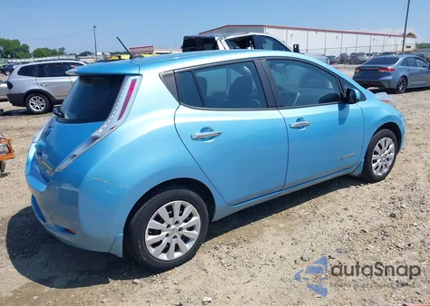 2015 Nissan Leaf S from USA, damaged, VIN 1N4AZ0CPXFC323150